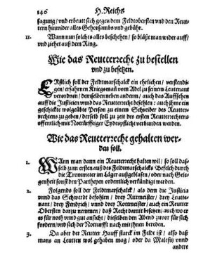 Wie das Reutterrecht gehalten werden soll.