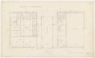 Studentenhaus der Technischen Hochschule Berlin-Charlottenburg: Grundriss Erdgeschoss 1:100