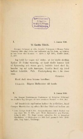 Kong Christian den fjerdes egenhaendige Breve : Udgivne ved C. F. Bricka og J. A. Fridericia af Selskabet for Udgivelse af Kilder til dansk Historie, 6