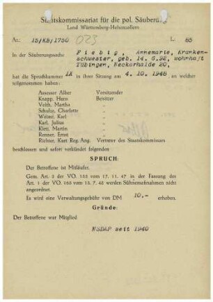 Fiebig, Annemarie