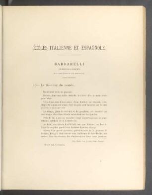 Écoles italienne et espagnole