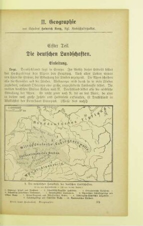 II. Geographie