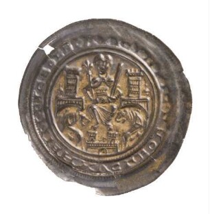 Münze, Brakteat, Pfennig, 1141 - 1195