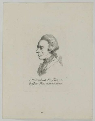 Bildnis des I. Rodolphus Fuesslinus