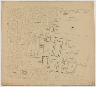 Preußisch Ströhen (Kreis Lübbecke): Hof Nr. 61 [Simon] Rohlfing. Lageplan