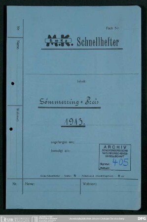 Vergabe des Soemmerring-Preises