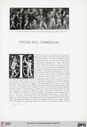5: Studii sul Correggio