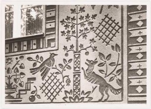 Umbau des Haus Huldschinsky, Berlin-Charlottenburg: Detail Verputz