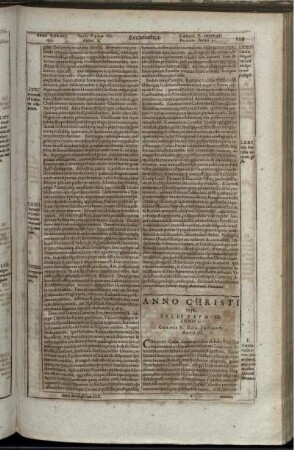 Anno Christi 1551. Iulii Papae III. Anno 2. Caroli V. Rom. Imperat. Anno 31