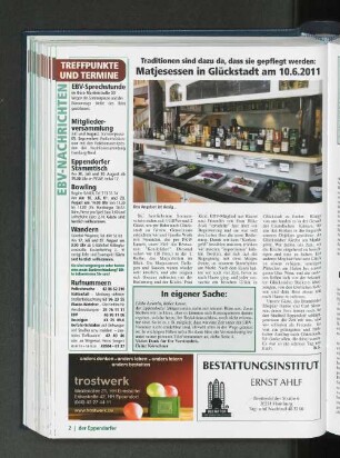 Treffpunkte und Termin