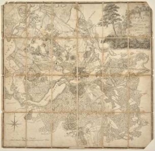 Plan von der Insel Potsdam