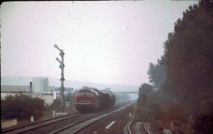 Crailsheim Lok Baureihe 215 Güterzug