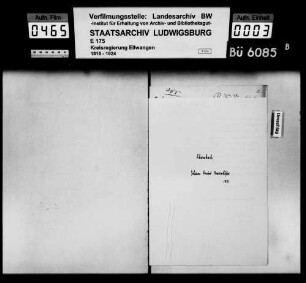 Auswanderungen, Schornbach mit Teilgemeinde Kottweil