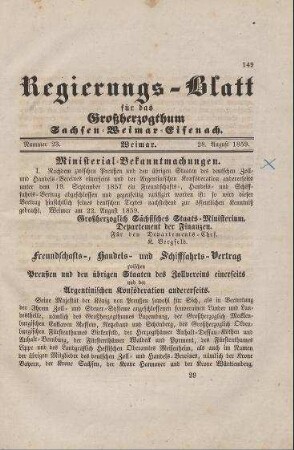 Nr. 23 : 28. August 1859