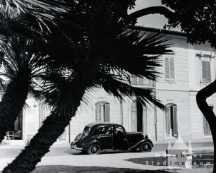 Italien. Viareggio, Kleines Strandhotel