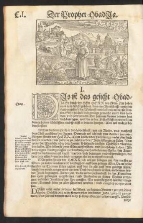 Der Prophet Obadja.