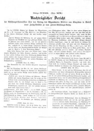 Beilagen zu Protokoll, 92. Sitzung