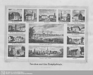 Zwenkau und seine Hauptgebäude