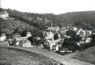 Rabenau. Ortsteil im Tal des Oelsabaches