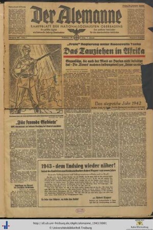 Nr. 1-31 (Januar 1943)