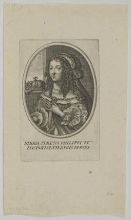 Bildnis der Maria Theresia, Infantin von Spanien