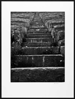 Nafplio. Palamidi-Festung. Treppenaufgang