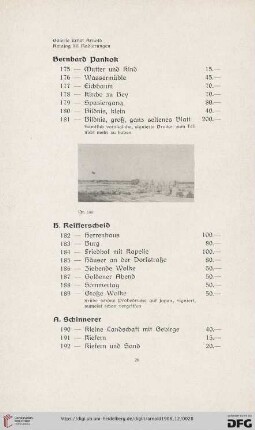 H. Reifferscheid (Nr. 182-189)