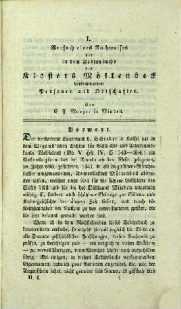 Zeitschrift für vaterländische Geschichte und Altertumskunde. 2, 2. 1839