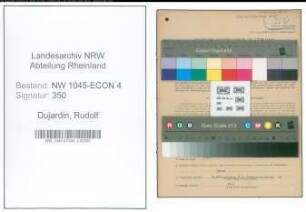 Entnazifizierung Rudolf Dujardin , geb. 03.05.1914 (Drogist)
