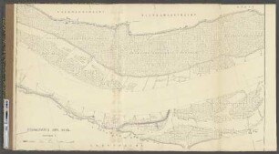 Stromkarte der Elbe. Section I. : Obermarschacht. Niedermarschacht. Rönne. Geesthacht.