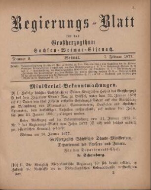 10. Ministerial-Bekanntmachung, die Ausantwortung von Nachlässen der im Niederländischen Kolonialdienste verstorbenen Deutschen Reichsangehörigen betreffend