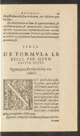 De Formula Libelli, Per Quem Editur Actio.
