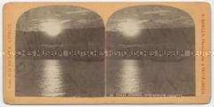 Amerikanische Fregatte im Seehafen von Triest - aus der Serie "Vues de la Suisse et d'Italie" Bild-Nr 56