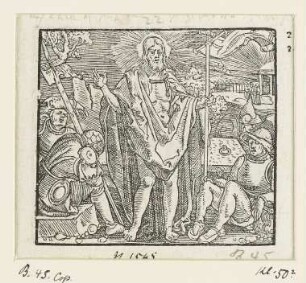 Auferstehung, Blatt der Folge "Passion Christi"