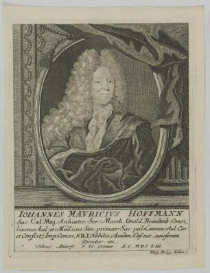 Bildnis des Iohannes Mauricius Hoffmann