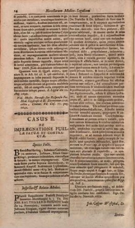 Corpus juris medico-legale : constans e Pandectis, Novellis & Authenticis iatrico-forensibus. 2
