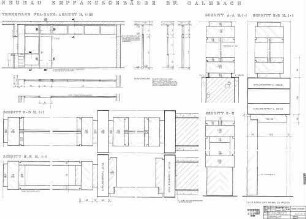Calmbach: Neubau Empfangsgebäude, Trennwand Fka Empfangsgeb.