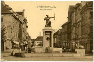 Großenhain. Marktbrunnen