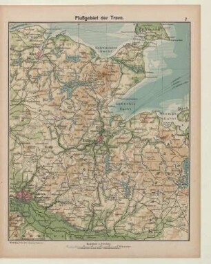 Flußgebiet der Trave