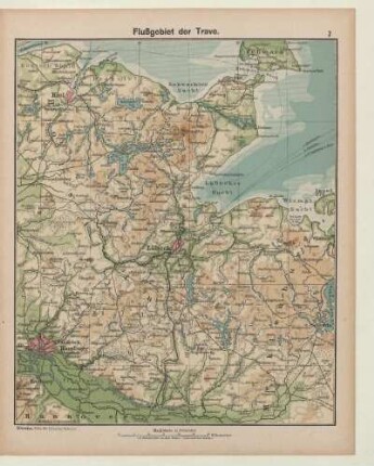 Flußgebiet der Trave