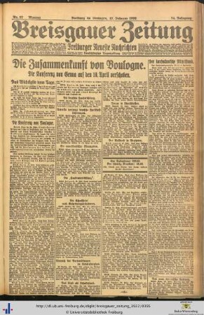 27.02.1922 (I.)