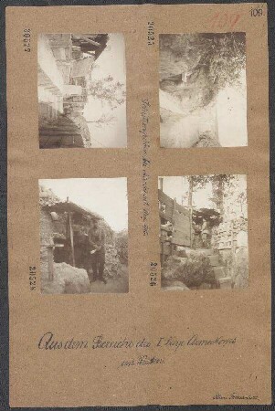 Schützengräben bei Maricourt Aug. 1915