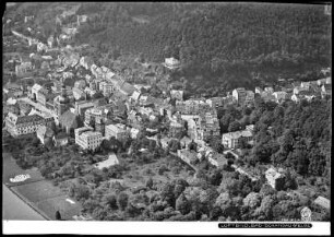 Bad Schandau an der Elbe, Luftbild