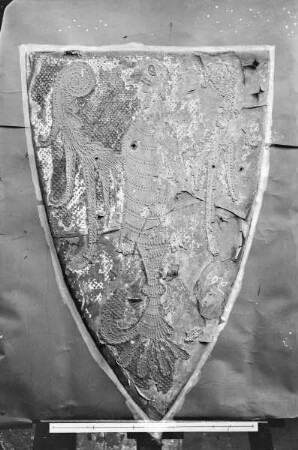 Schild mit unbekanntem Wappen
