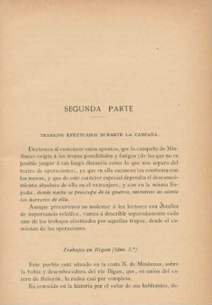 Segunda parte