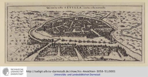 Qui non ha visto Sevilla, non ha visto marauilla : Bildliche Darstellung