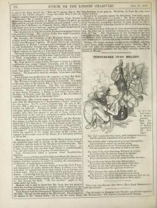 Temperance Irish melody