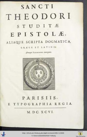 Tomus 5: Opera varia: nunc primum collecta