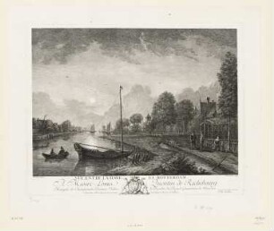 Vue entre La Haye et Rotterdam