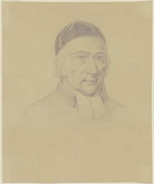Bildnis Jakob Ludwig Passavant, Prediger der deutsch reformierten Gemeinde zu Frankfurt am Main